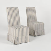 Classic Home Melrose Upholstered Dining Chair Set Of 2 Striped Model 53051402